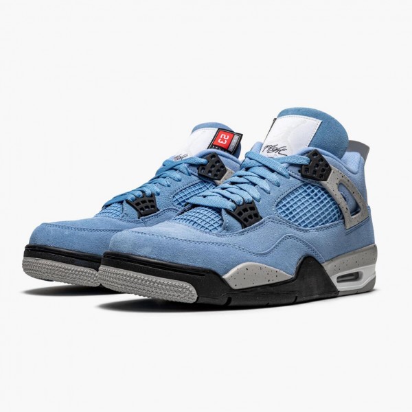 Damen/Herren Nike Jordan 4 Retro University Blau CT8527-400 Schuhe