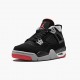 Herren Nike Jordan 4 Retro Bred 2019 Release 308497-060 Schuhe