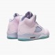 Damen/Herren Nike Jordan 5 Easter 2022 Regal Rosa Ghost Copa DV0562-600 Schuhe