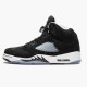 Damen/Herren Nike Jordan 5 Oreo 2021 Schwarz Weiß Cool Grey CT4838-011 Schuhe