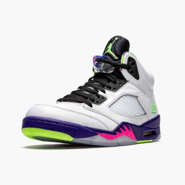 Damen/Herren Nike Jordan 5 Retro Alternate Bel Air DB3335-100 Schuhe