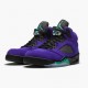 Herren Nike Jordan 5 Retro Alternate Grape 136027-500 Schuhe