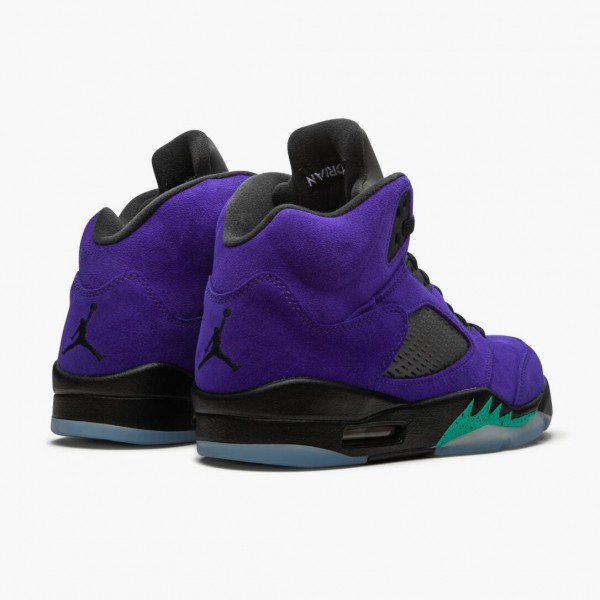 Herren Nike Jordan 5 Retro Alternate Grape 136027-500 Schuhe