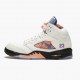 Damen/Herren Nike Jordan 5 Retro International Flight 136027-148 Schuhe