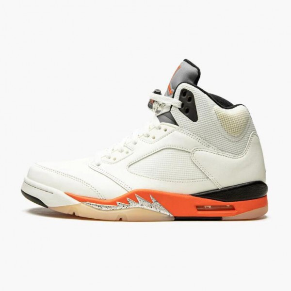 Damen/Herren Nike Jordan 5 Retro Shattered Backboard DC1060-100 Schuhe