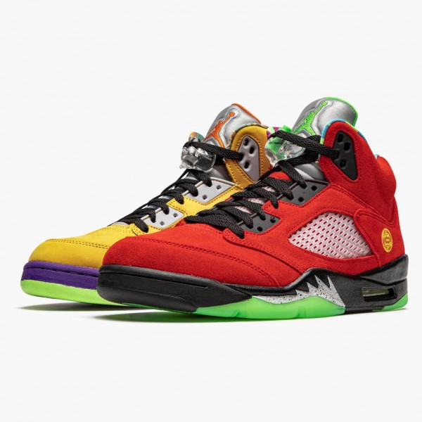 Herren Nike Jordan 5 Retro What The CZ5725-700 Schuhe