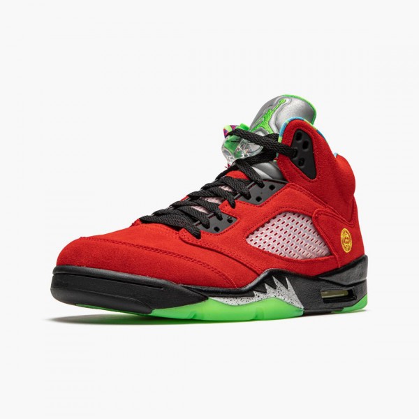 Herren Nike Jordan 5 Retro What The CZ5725-700 Schuhe