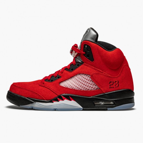 Herren Nike Jordan 5 Retro Raging Bull Rot DD0587-600 Schuhe