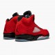 Herren Nike Jordan 5 Retro Raging Bull Rot DD0587-600 Schuhe