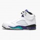 Herren Nike Jordan 5 Retro Grape 136027-108 Schuhe