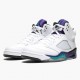 Herren Nike Jordan 5 Retro Grape 136027-108 Schuhe