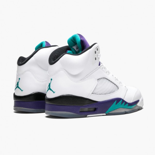 Herren Nike Jordan 5 Retro Grape 136027-108 Schuhe