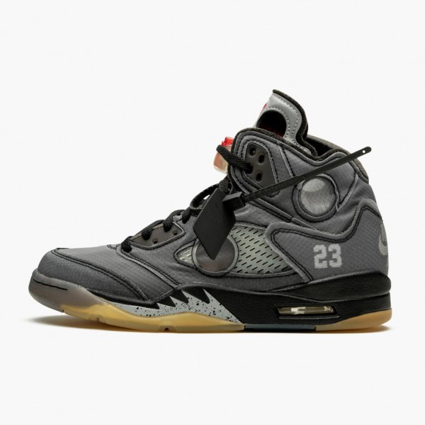 Herren Off-Weiß X Nike Jordan 5 Retro SP CT8480-001 Schuhe