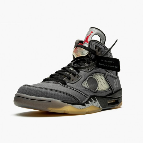 Herren Off-Weiß X Nike Jordan 5 Retro SP CT8480-001 Schuhe