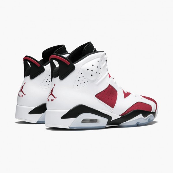 Damen/Herren Nike Jordan 6 Retro Carmine 384664-160 Schuhe