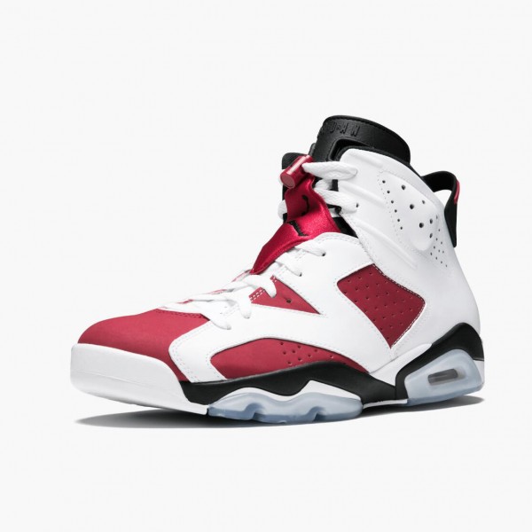 Damen/Herren Nike Jordan 6 Retro Carmine 384664-160 Schuhe