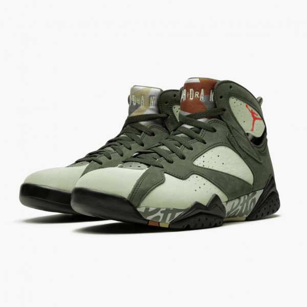 Damen/Herren Nike Jordan 7 Retro Patta Icicle AT3375-100 Schuhe