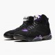 Herren Nike Jordan 7 Retro Ray Allen Schwarz Fierce Lilar Dark Stee 304775-053 Schuhe