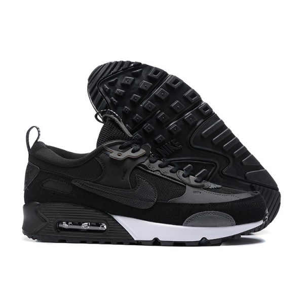 Nike Air Max 90 Futura Herren Schwarz Weiß DM9922-003 Schuhe