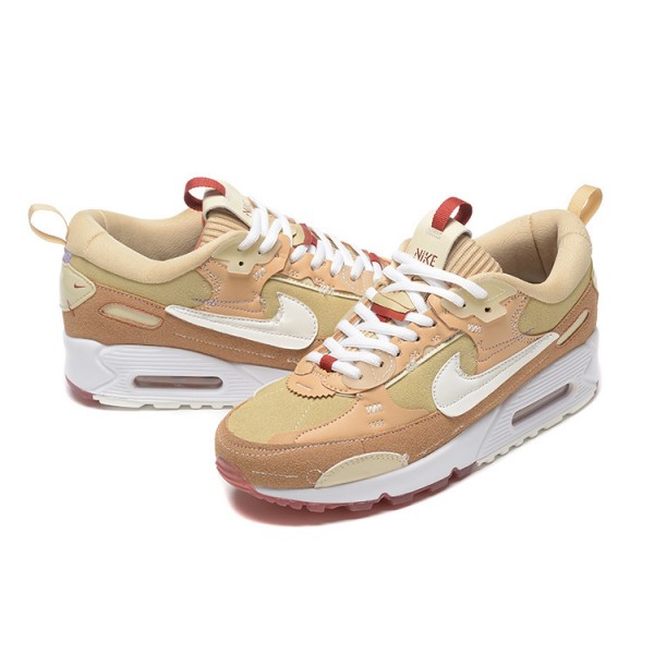 Nike Air Max 90 Futura Herren Braun Weiß Schuhe