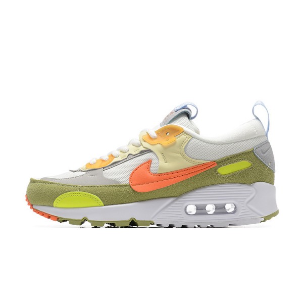 Nike Air Max 90 Futura Herren Grün Orange Schuhe