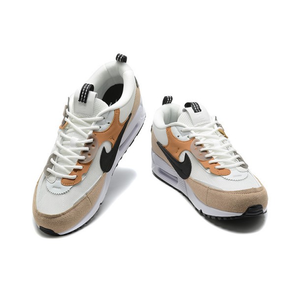 Nike Air Max 90 Futura Herren Weiß Braun DM9922-002 Schuhe