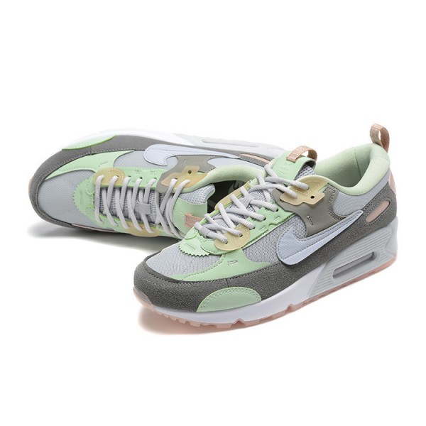 Nike Air Max 90 Futura Damen/Herren Grau Grün DM9922-001 Schuhe