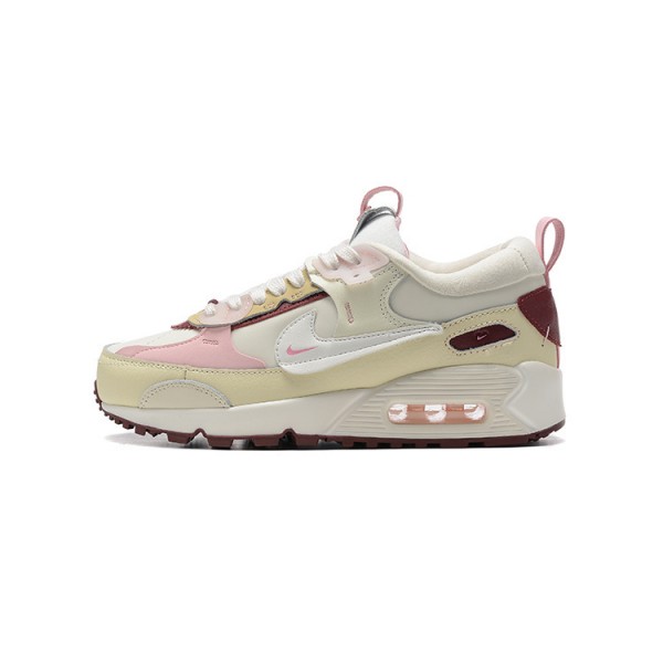 Nike Air Max 90 Futura Damen Beige Rosa Schuhe