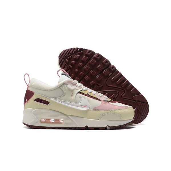 Nike Air Max 90 Futura Damen Beige Rosa Schuhe