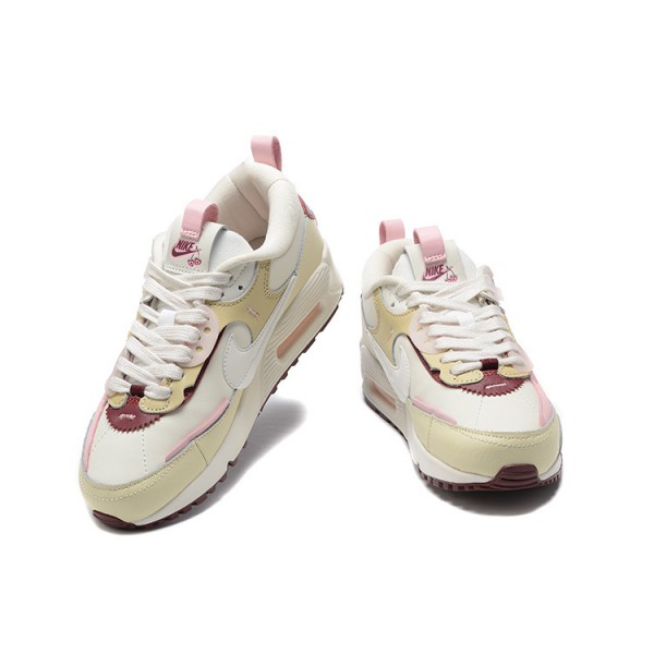 Nike Air Max 90 Futura Damen Beige Rosa Schuhe