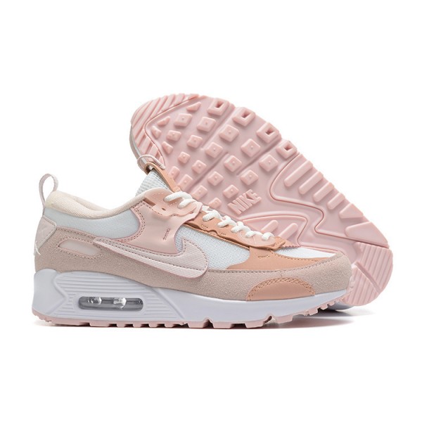 Nike Air Max 90 Futura Damen Rosa Weiß DM9922-104 Schuhe