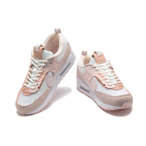 Nike Air Max 90 Futura Damen Rosa Weiß DM9922-104 Schuhe