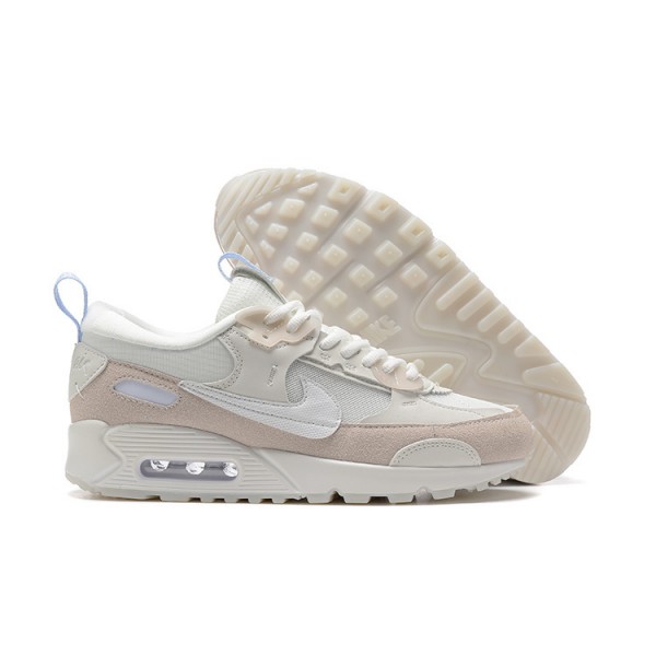 Nike Air Max 90 Futura Damen Weiß Beige Schuhe