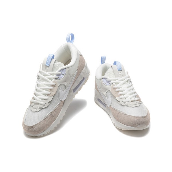 Nike Air Max 90 Futura Damen Weiß Beige Schuhe