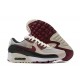 Nike Air Max 90 Herren Beige Rot DQ4071-004 Schuhe