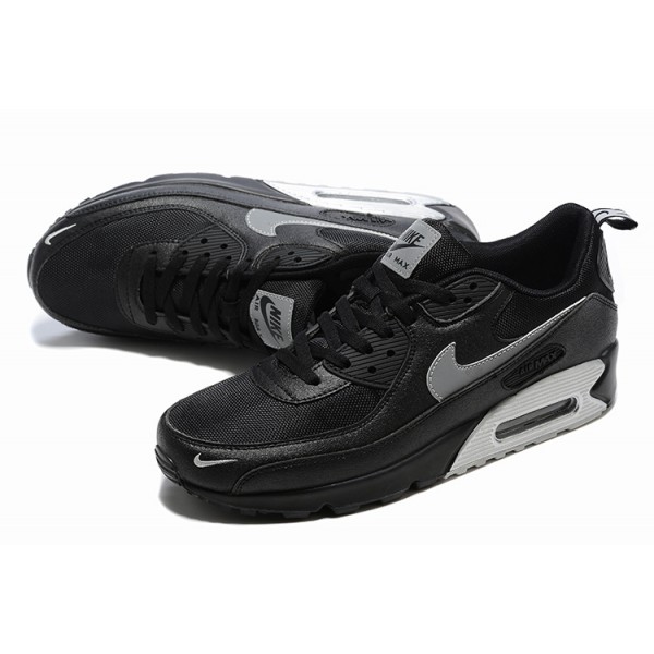 Nike Air Max 90 Herren Schwarz Grau DH4619-100 Schuhe