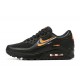 Nike Air Max 90 Herren Schwarz Orange DV7146-001 Schuhe