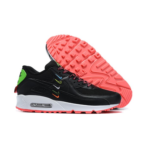 Nike Air Max 90 Herren Schwarz Rosa CK7069-001 Schuhe