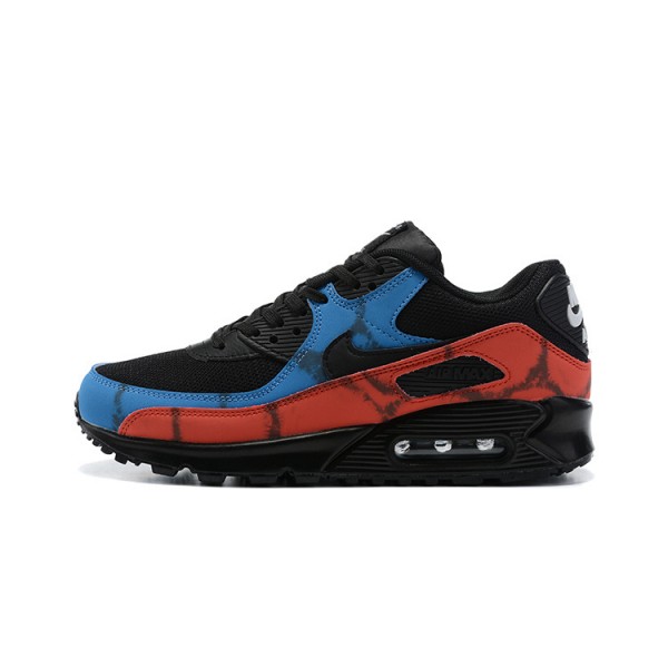 Nike Air Max 90 Herren Schwarz Rot DJ6888-001 Schuhe