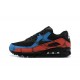 Nike Air Max 90 Herren Schwarz Rot DJ6888-001 Schuhe