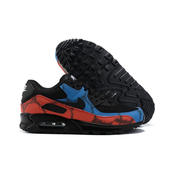 Nike Air Max 90 Herren Schwarz Rot DJ6888-001 Schuhe