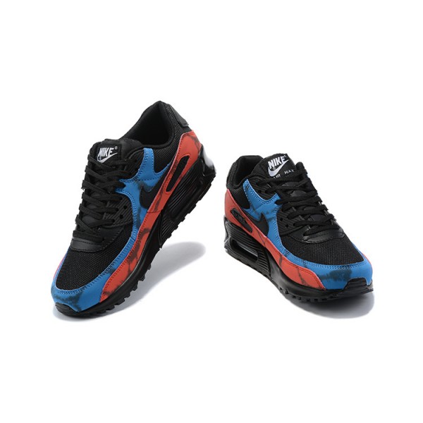 Nike Air Max 90 Herren Schwarz Rot DJ6888-001 Schuhe