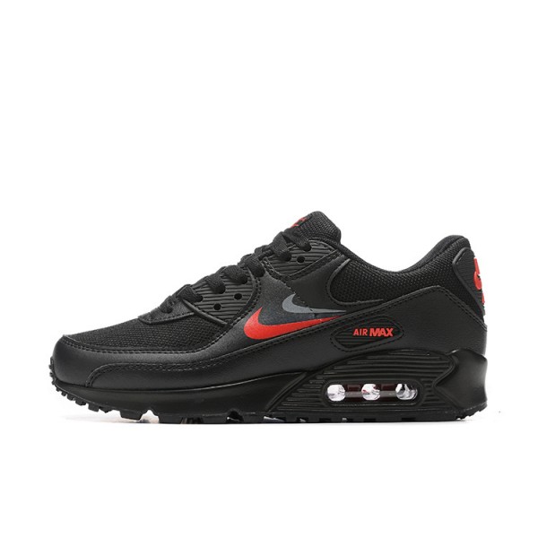 Nike Air Max 90 Herren Schwarz Rot Schuhe