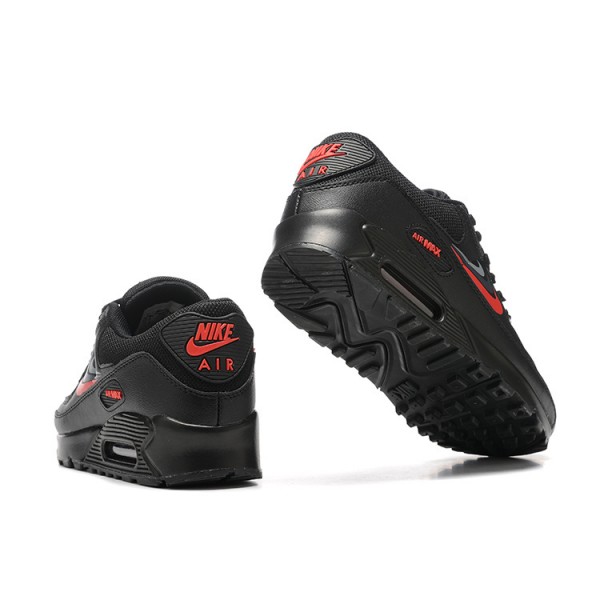 Nike Air Max 90 Herren Schwarz Rot Schuhe