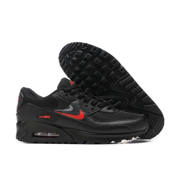 Nike Air Max 90 Herren Schwarz Rot Schuhe