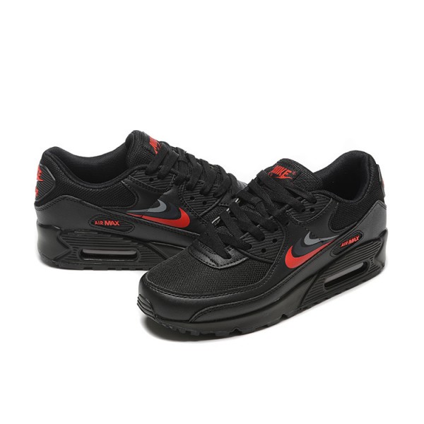 Nike Air Max 90 Herren Schwarz Rot Schuhe