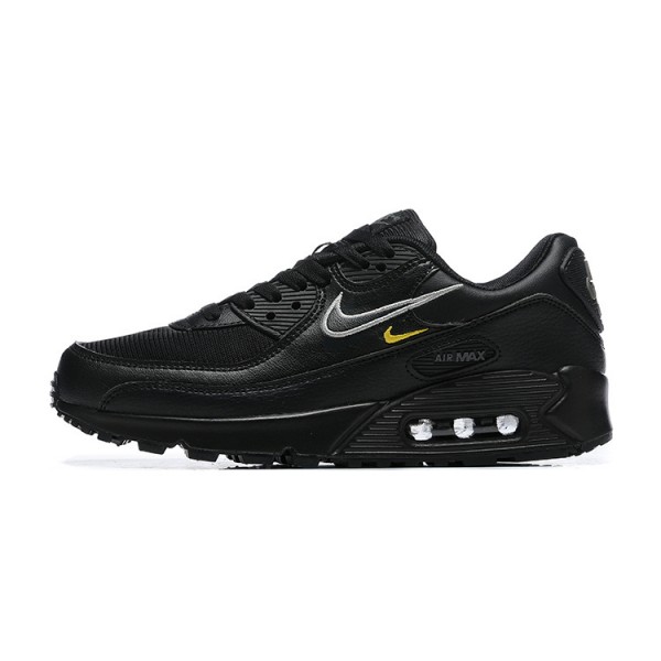 Nike Air Max 90 Herren Schwarz Und Gelb Schuhe