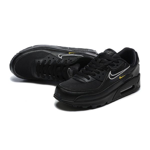 Nike Air Max 90 Herren Schwarz Und Gelb Schuhe