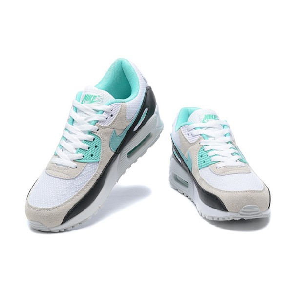 Nike Air Max 90 Herren Blau Beige Und Grau Schuhe