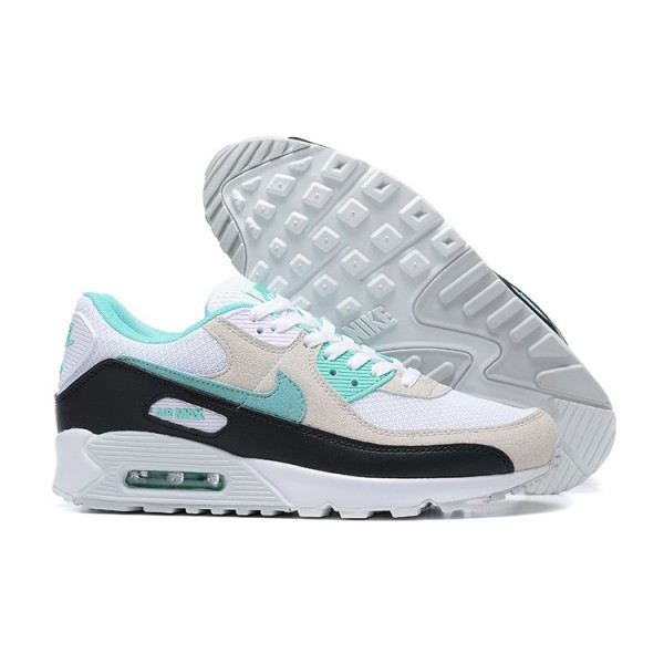 Nike Air Max 90 Herren Blau Beige Und Grau Schuhe